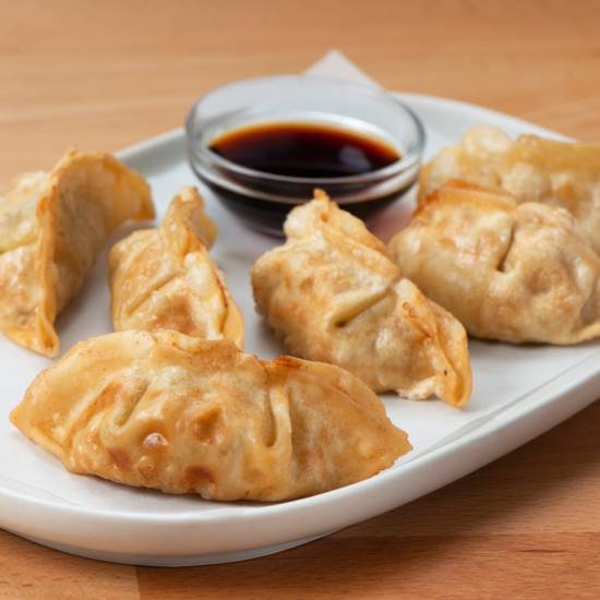 Order DUMPLINGS (6pcs) food online from Sarku Japan #116 Dover store, Dover on bringmethat.com