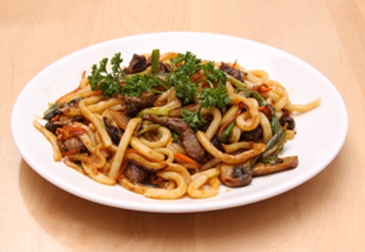 Order BEEF YAKIUDON food online from Sushi Zushi store, Dallas on bringmethat.com