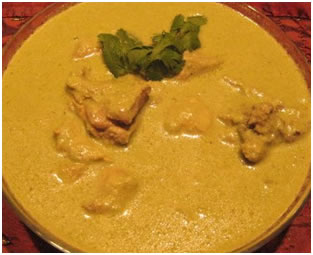 Order Chicken Nilgiri Korma with basmati rice food online from Great Himalayan Indian Cuisines store, Moore on bringmethat.com