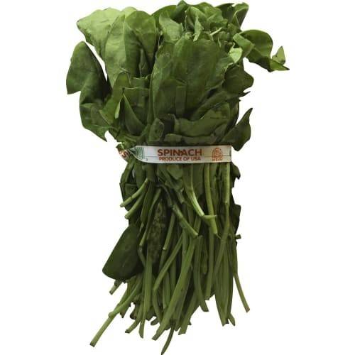Order Spinach (1 bunch) food online from Albertsons store, Lafayette on bringmethat.com