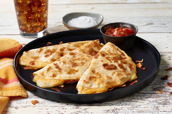 Order Triple Cheese Quesadillas Combo food online from Papa Corazon's Quesadilla store, Fridley on bringmethat.com