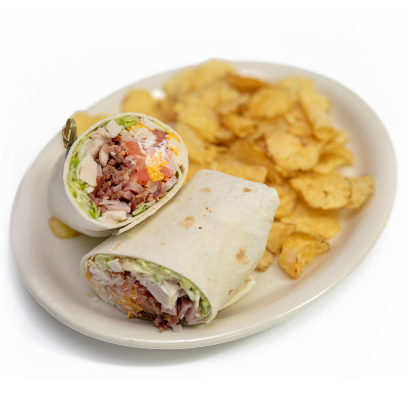 Order Classic Club Wrap food online from The Lookout Bar & Grill store, Maple Grove on bringmethat.com