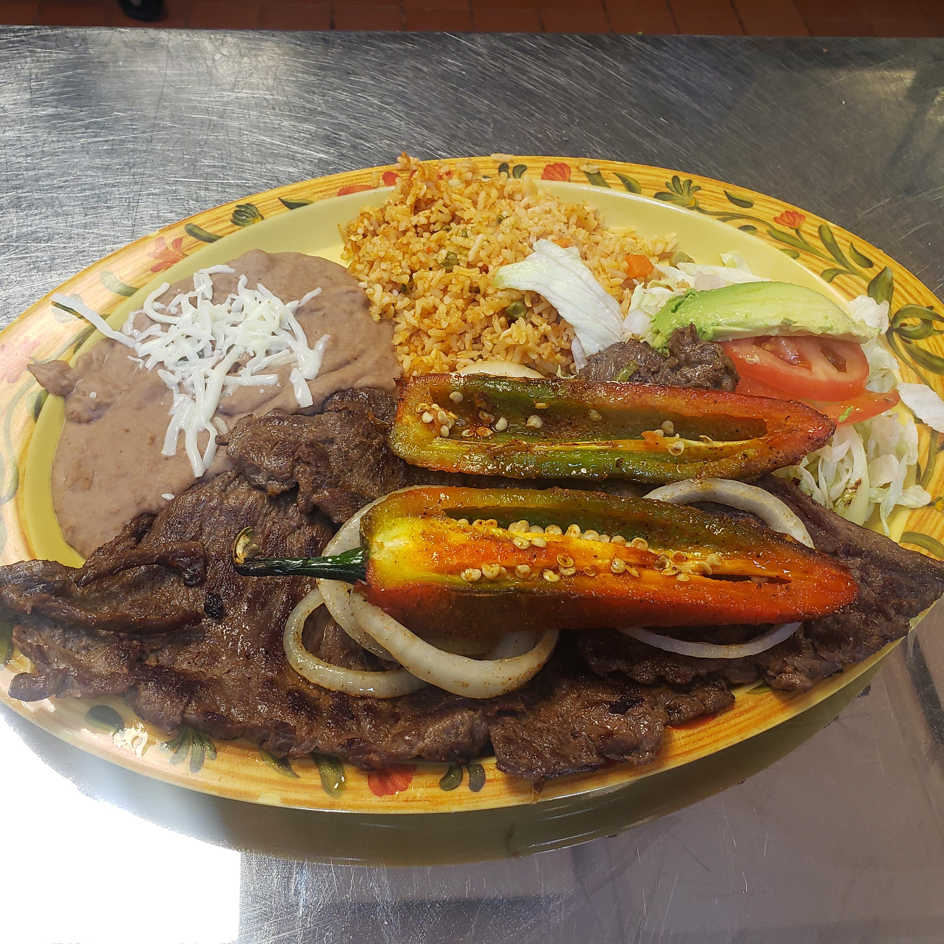Order Grilled Steak platillo food online from Tony Tacos Downtown store, Bloomington on bringmethat.com