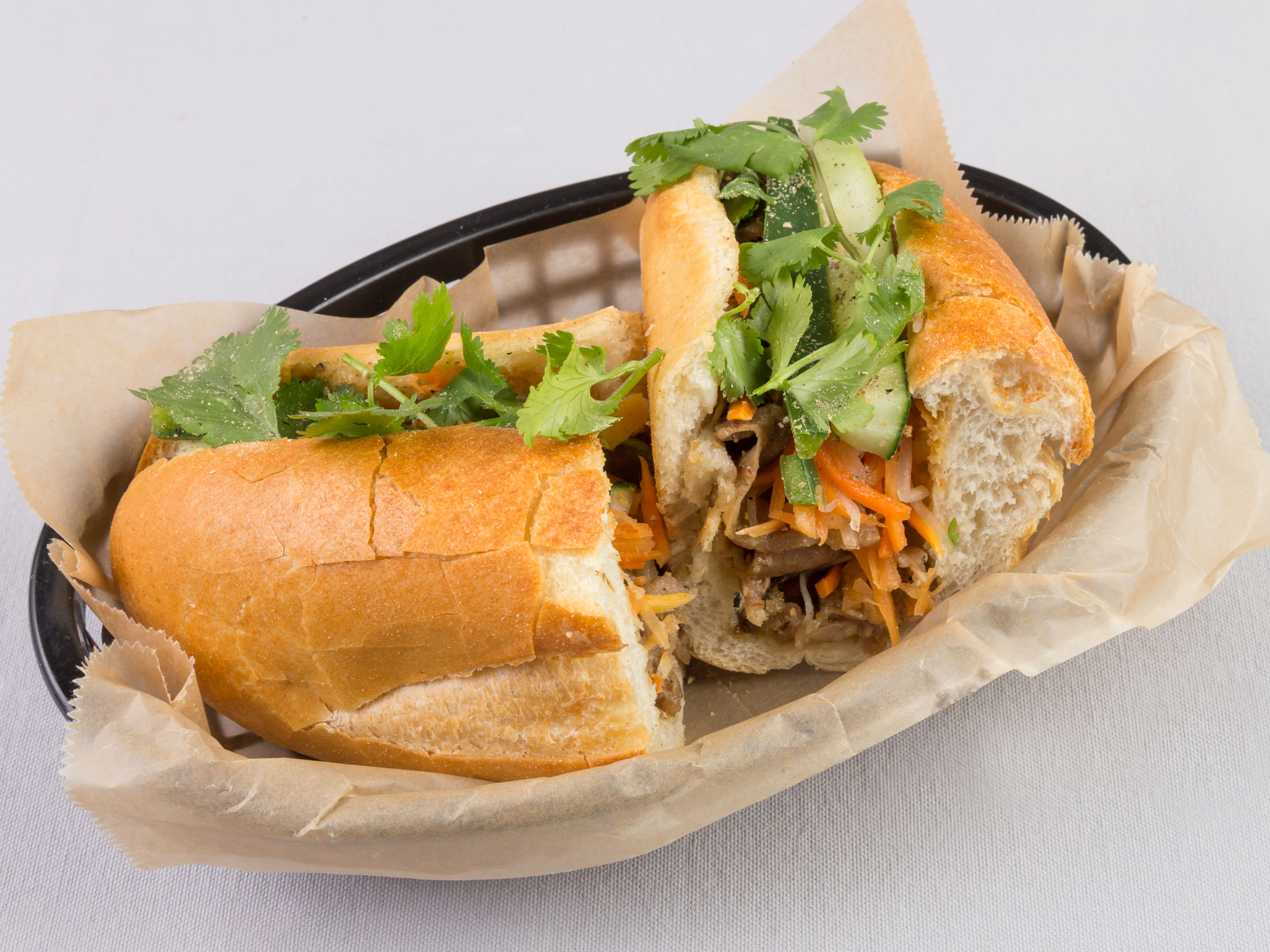 Order Grilled Pork Sandwich food online from Local Pho store, Houston on bringmethat.com