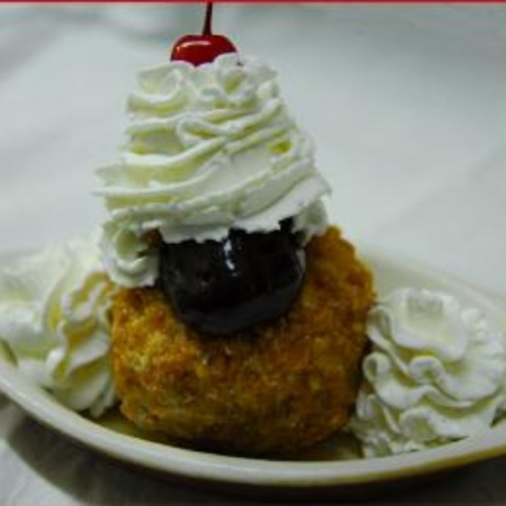 Order Fried Ice Cream food online from Poco Mexican/American Restaurant, Bar & Comedy Cabaret store, Doylestown on bringmethat.com