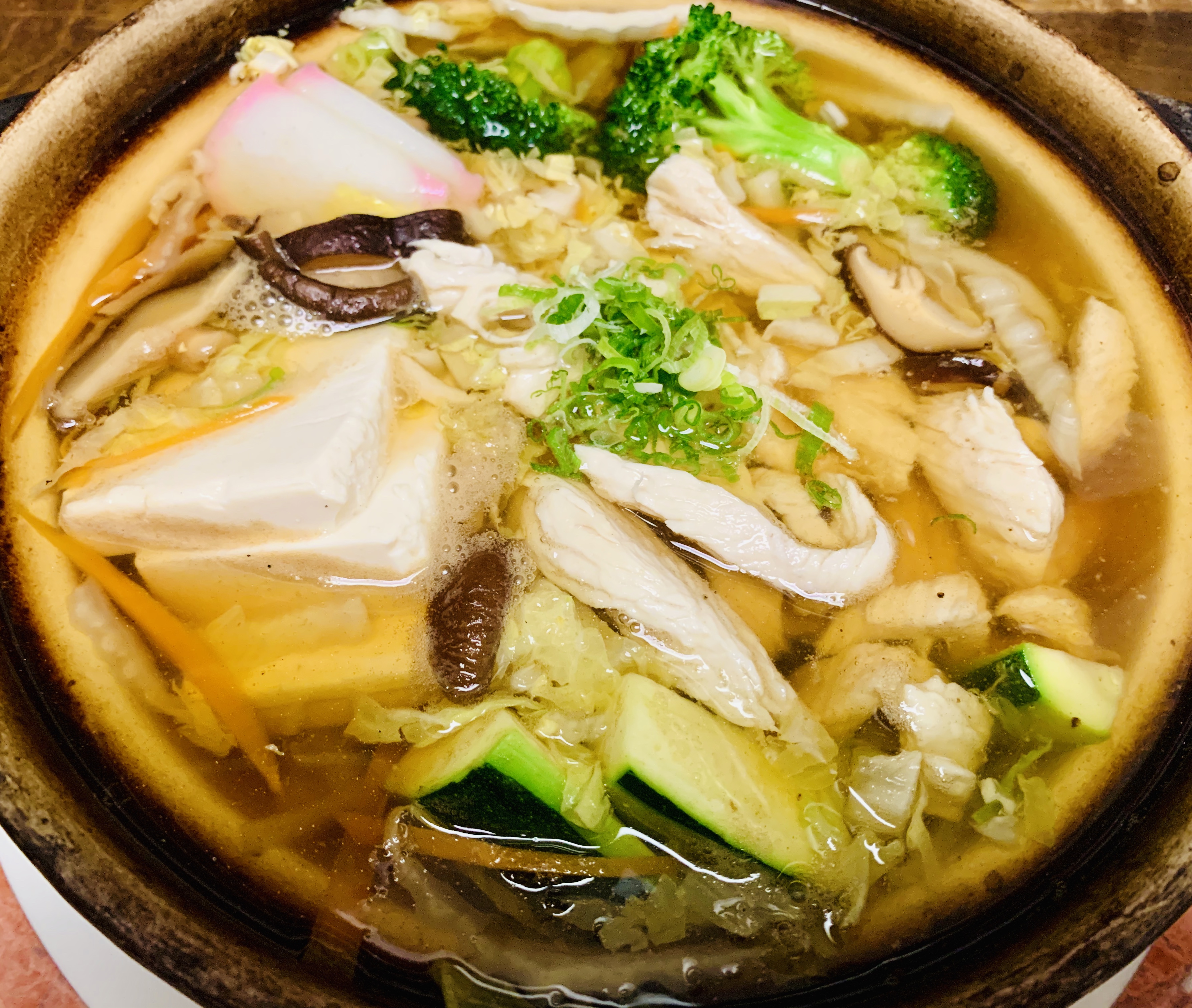 Order Chicken Udon Noodle Soup food online from Hikaru Sushi store, Orangeburg on bringmethat.com