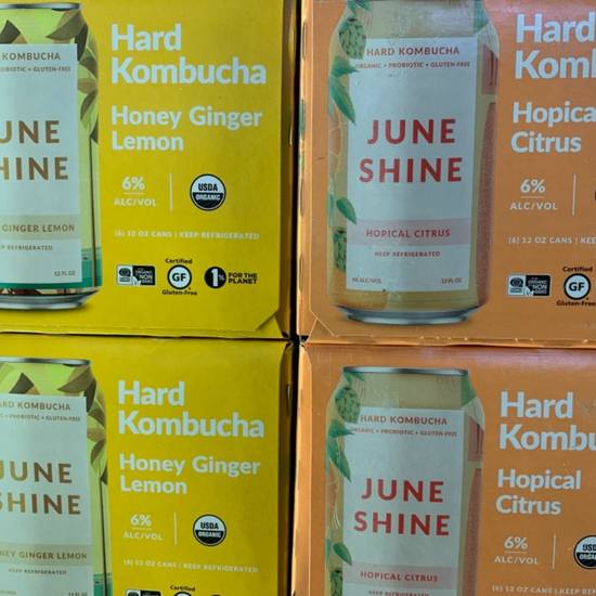 Order June shine hard kombucha  food online from Campus Liquor store, Riverside on bringmethat.com