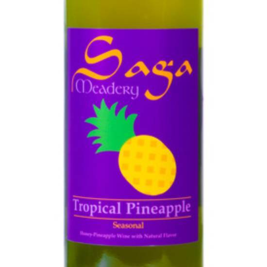 Order Saga: Tropical Pineapple 750mL Bottle food online from Bottlebox store, Norfolk on bringmethat.com
