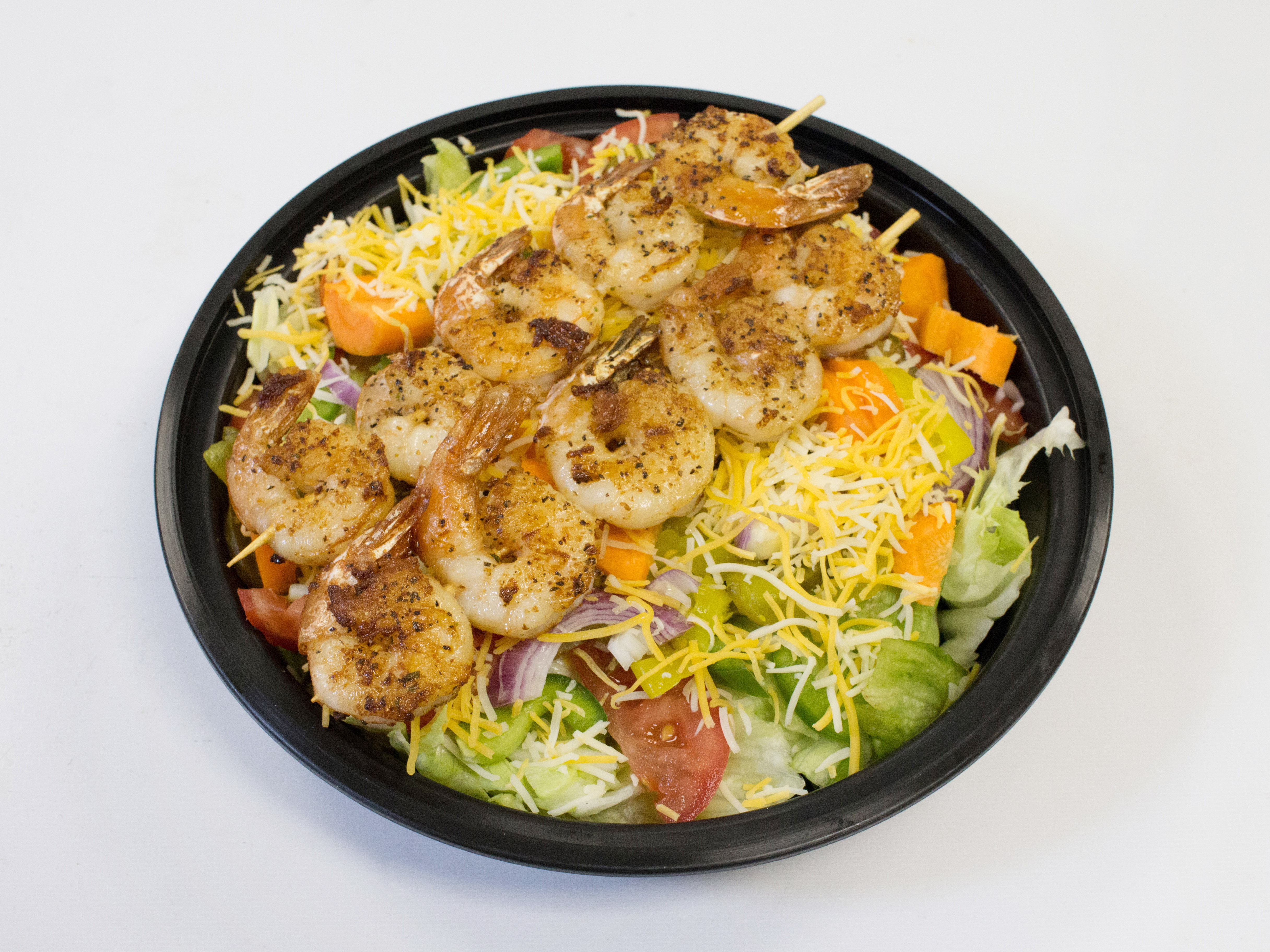 Order Grilled Shrimp Salad food online from Best Buffalo Wings store, Center Line on bringmethat.com