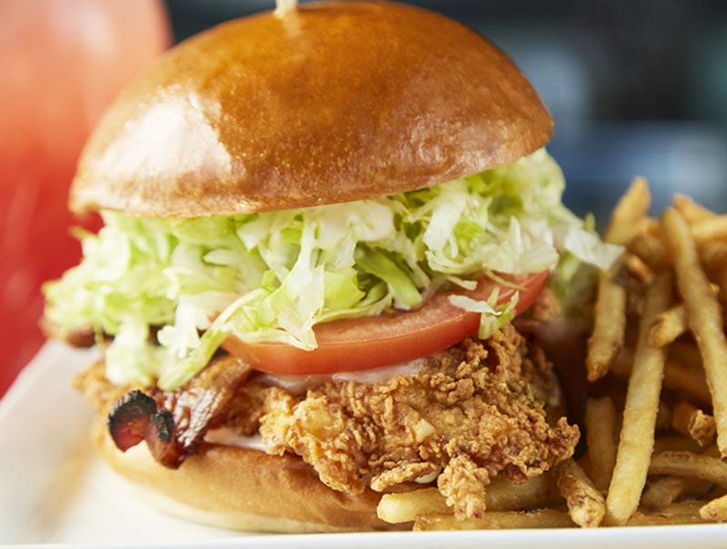 Order Southern Fried Chicken Sandwich food online from Lucille Smokehouse Bbq store, Pasadena on bringmethat.com
