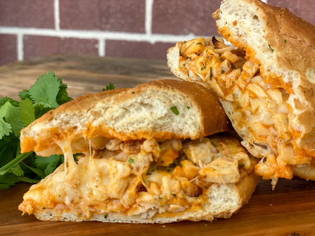 Order Buffalo Chicken Sandwich food online from Super Baked Pizza store, Braselton on bringmethat.com