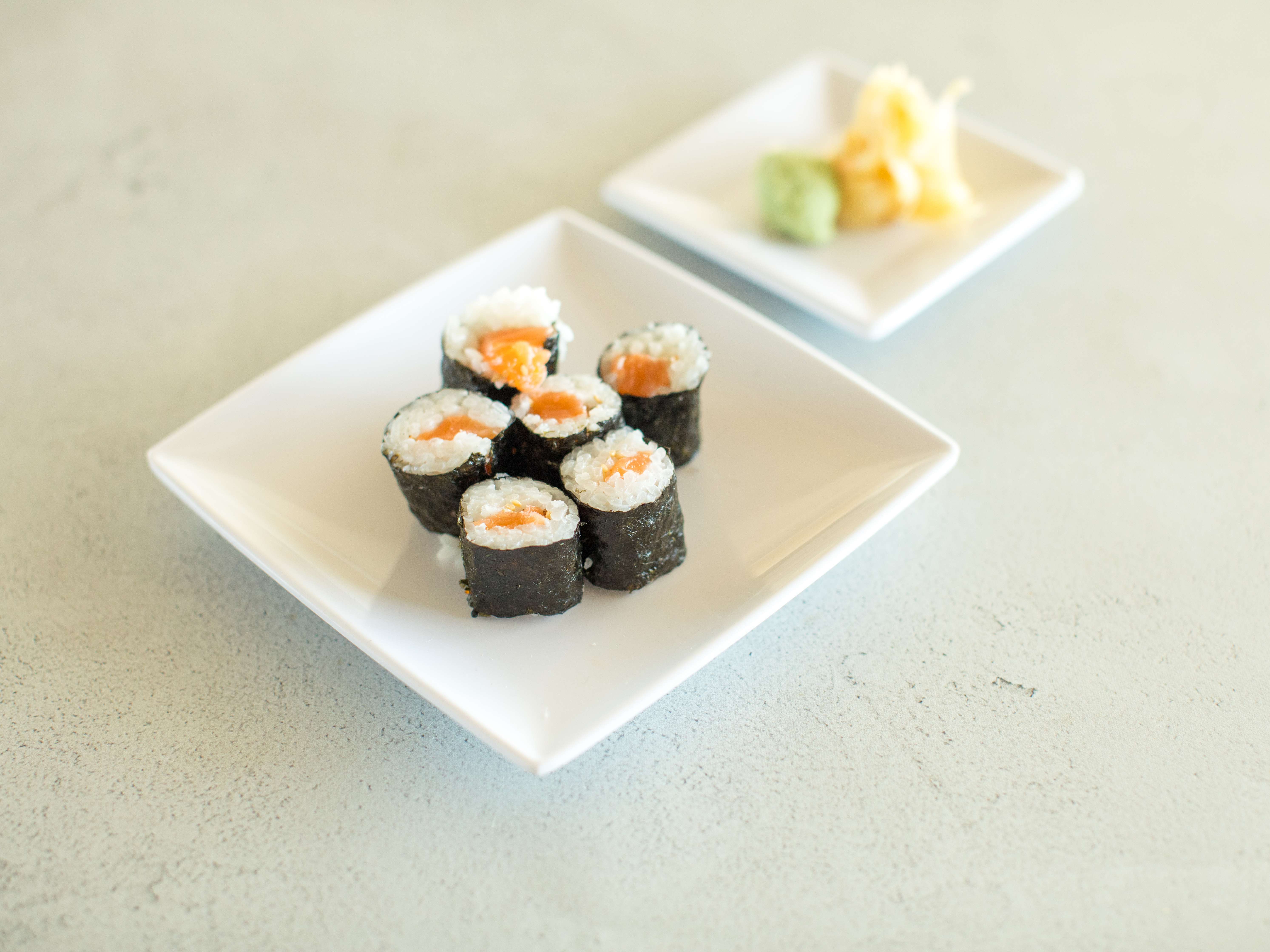 Order Salmon Roll food online from Momotaro Sushi store, Richmond on bringmethat.com