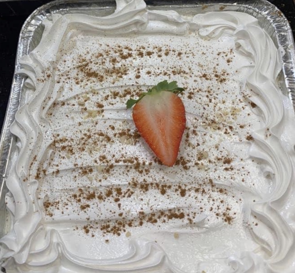 Order 3 leches pan small  food online from Homemade Cravings store, Reading on bringmethat.com