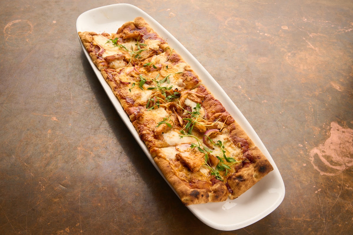 Order BBQ CHICKEN FLATBREAD food online from Old Town Pour House store, Gaithersburg on bringmethat.com