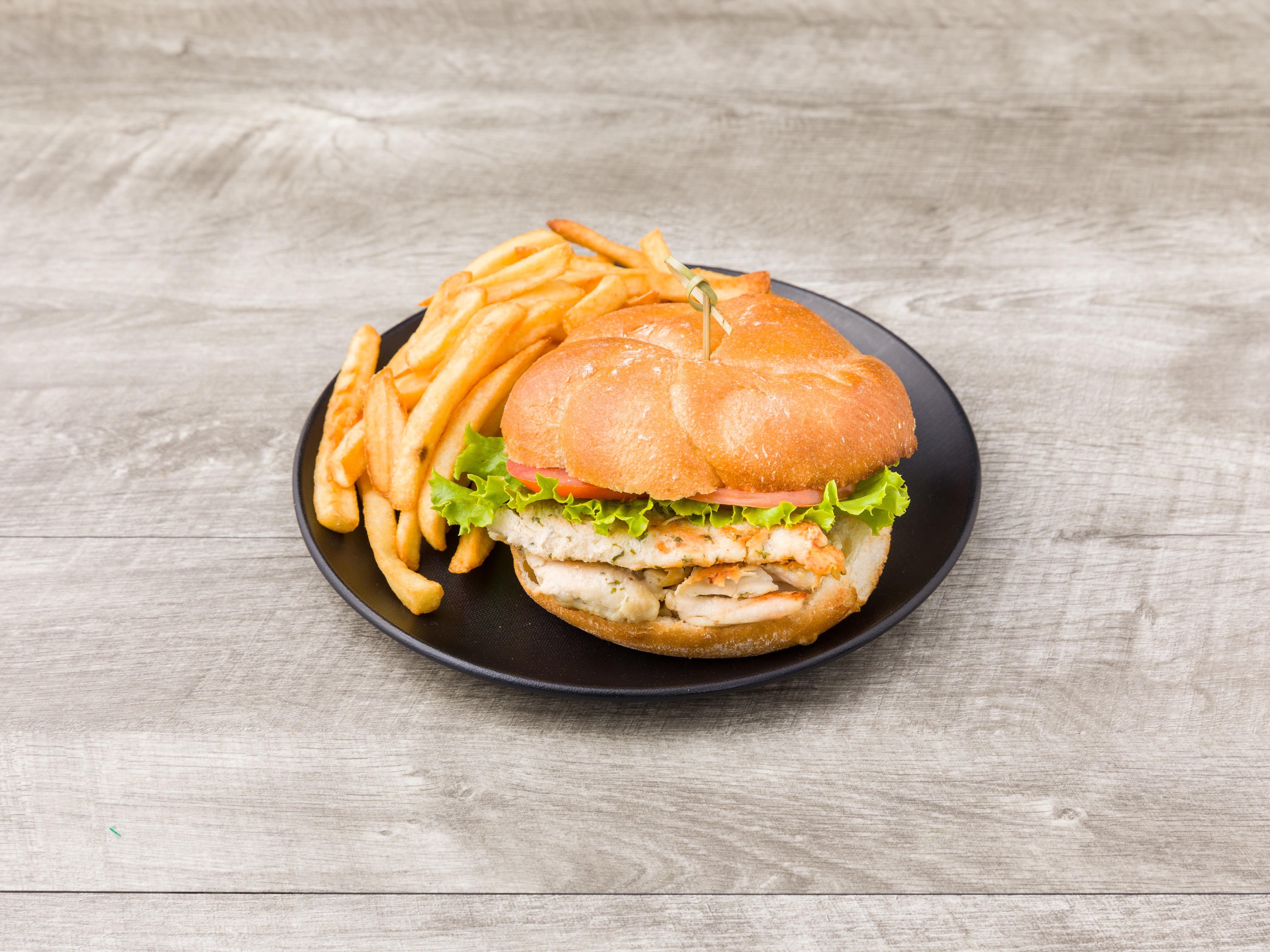 Order Grilled Chicken Sandwich food online from Angelos Pizza store, Audubon on bringmethat.com