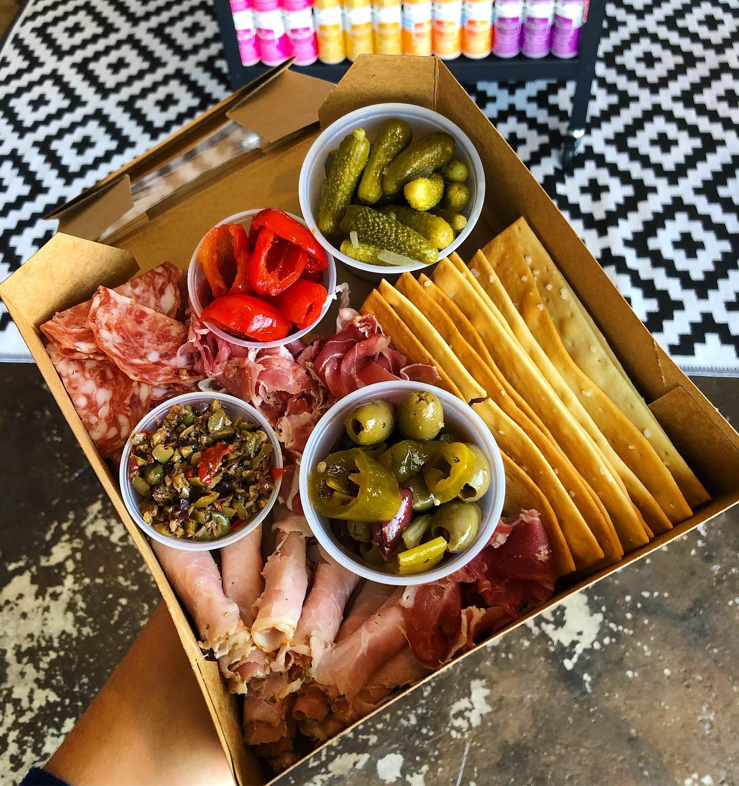Order Charcuterie Plate food online from Bleu Fox Cheese Shop store, Chattanooga on bringmethat.com