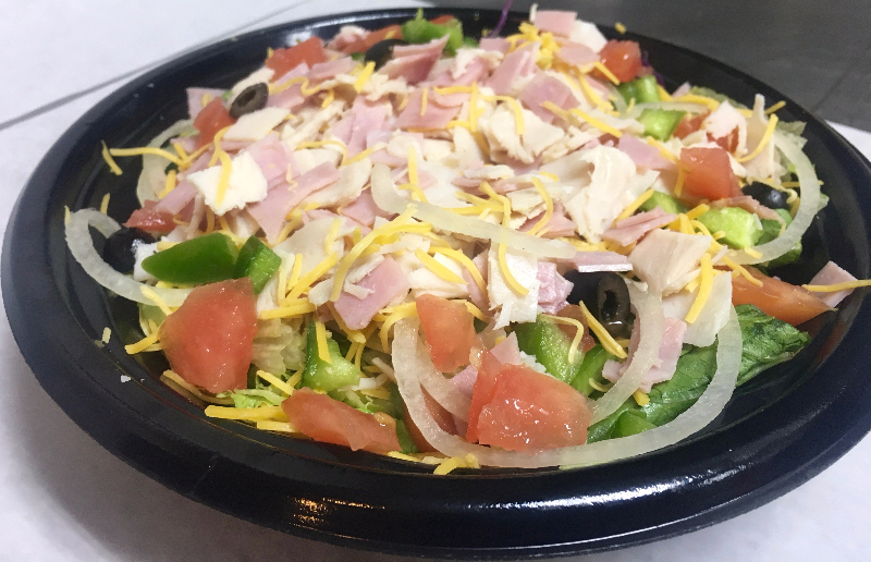 Order Chef Salad food online from Calz Pizza Subs & Chicken Wings store, Virginia Beach on bringmethat.com