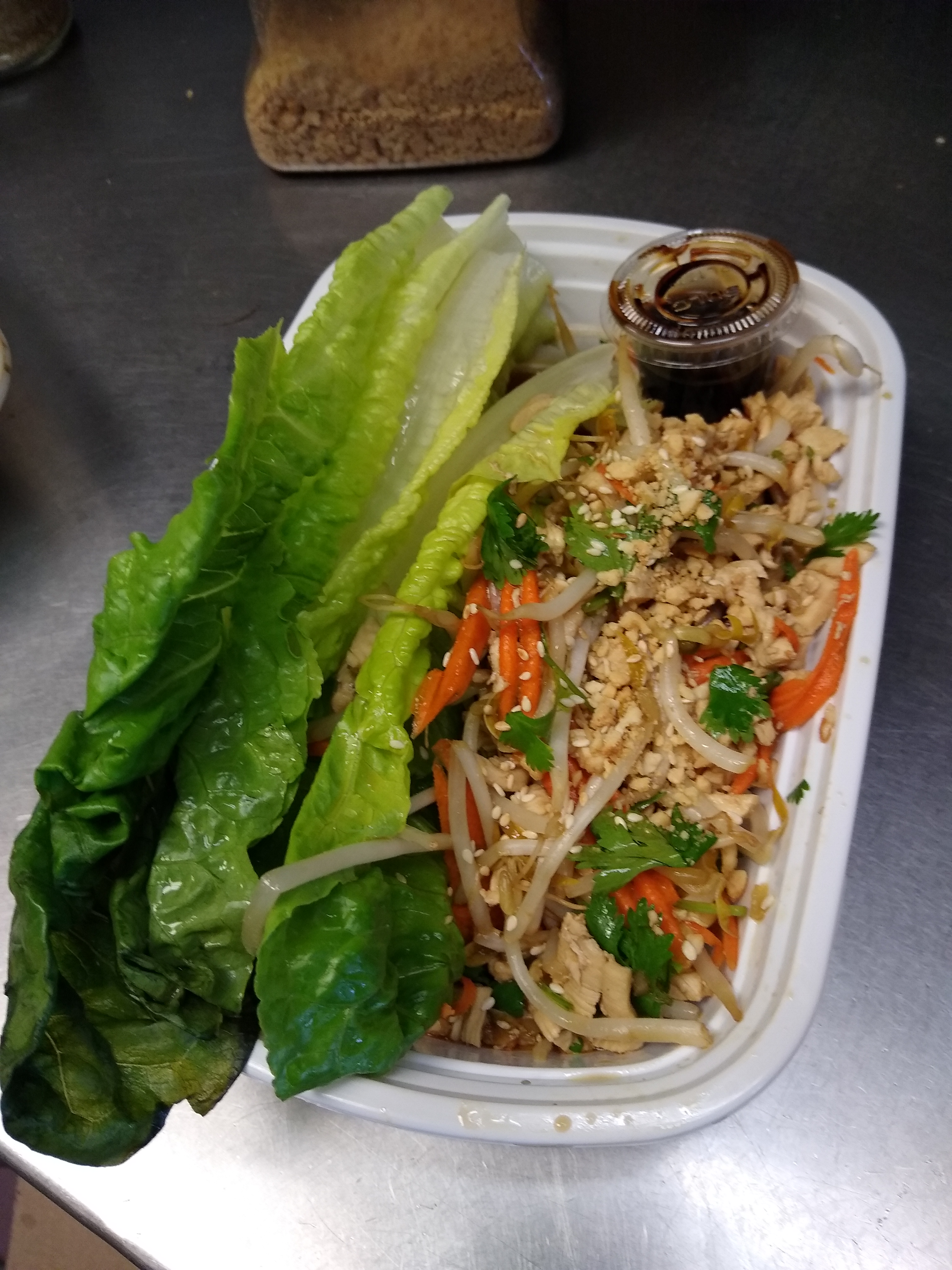 Order Chicken Lettuce Wrap food online from Asian Flavor store, Mount Pleasant on bringmethat.com