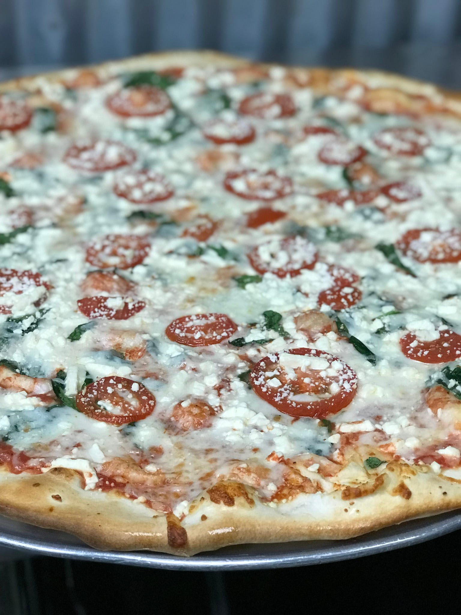 Order Green Giant Pizza - Small 14" food online from Benny Blanco Pizza store, Denver on bringmethat.com