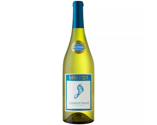 Order Barefoot Chardonnay 750ml food online from Chevron Extramile store, Atwater on bringmethat.com