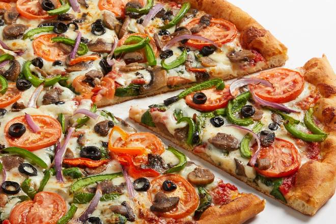 Order Veggie Whole Pizza food online from Sbarro Coral Ridge 5288 store, Johnson County on bringmethat.com