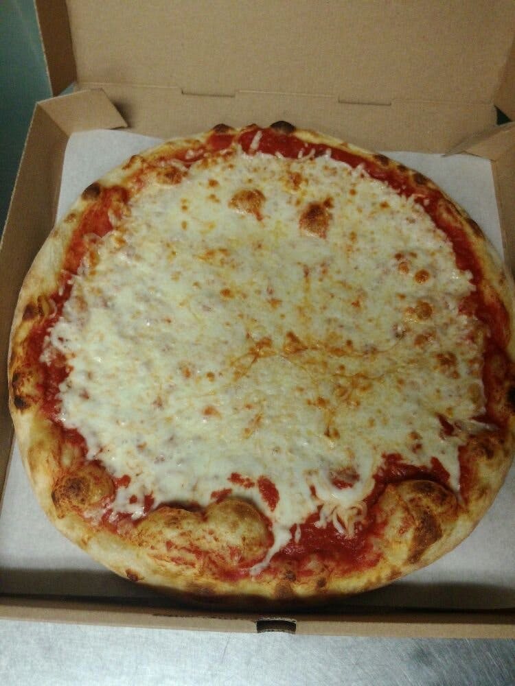 Order Plain Cheese Pizza - Small 12" (6 Slices) food online from Original Italian Pizza store, Millville on bringmethat.com