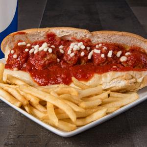 Order Meatball Sub food online from Lucky Duck Pizza store, Waterford Township on bringmethat.com