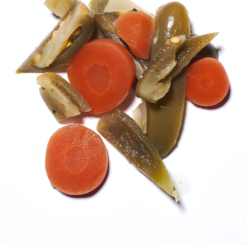 Order Jalapeno and Carrots - Salsa Bar food online from Rubio's store, San Diego on bringmethat.com