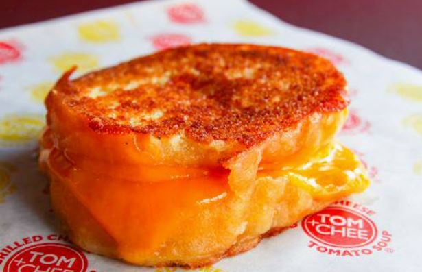 Order Famous Grilled Chee Donut food online from Tom & Chee store, Oklahoma City on bringmethat.com