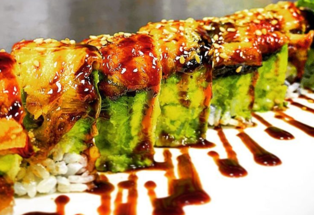 Order Black Dragon Roll food online from Asian Chao store, Yorktown Heights on bringmethat.com