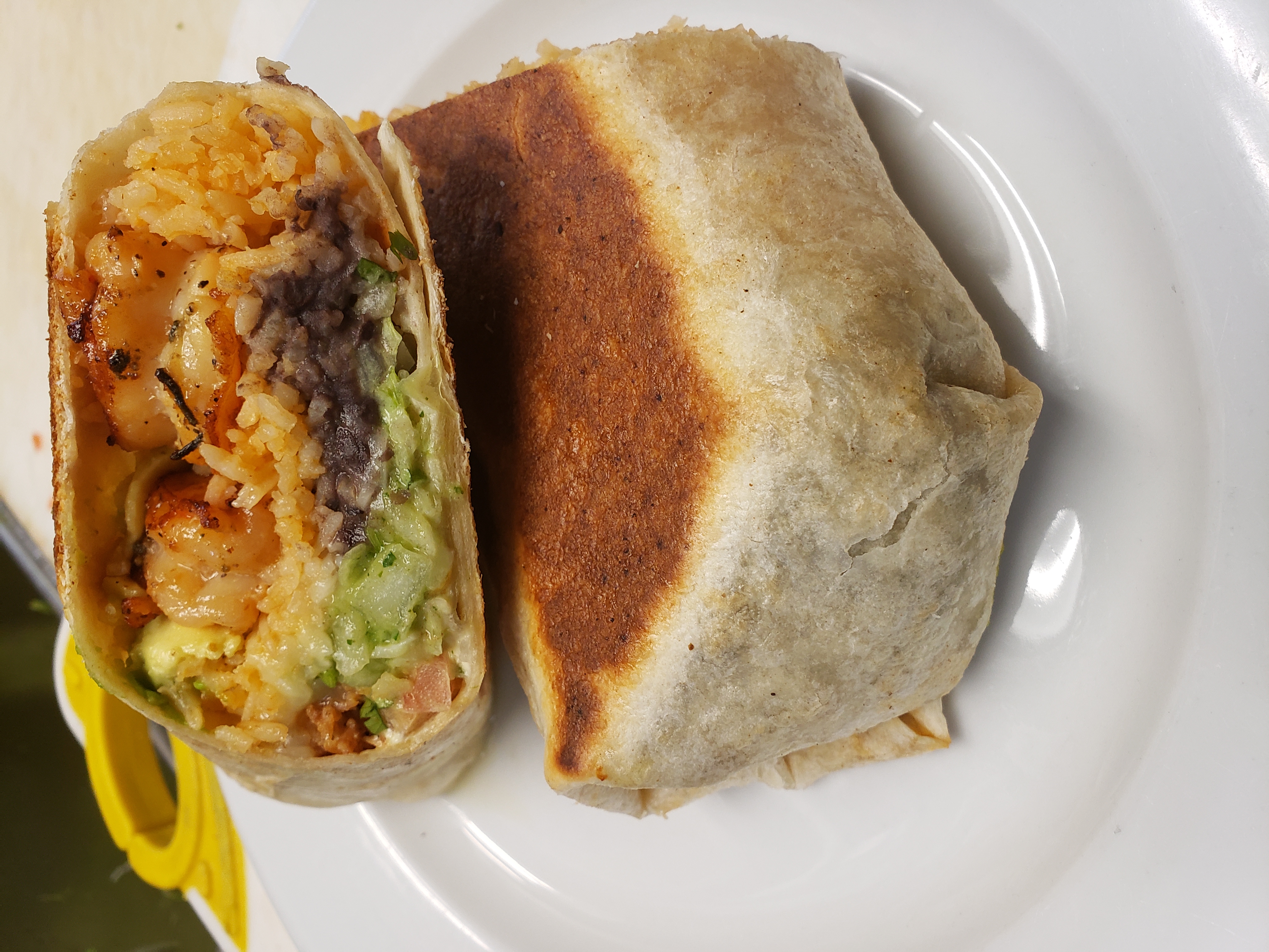 Order Shrimp Burrito food online from Don Chile Mexican Grill-Southern Blvd store, Bronx on bringmethat.com