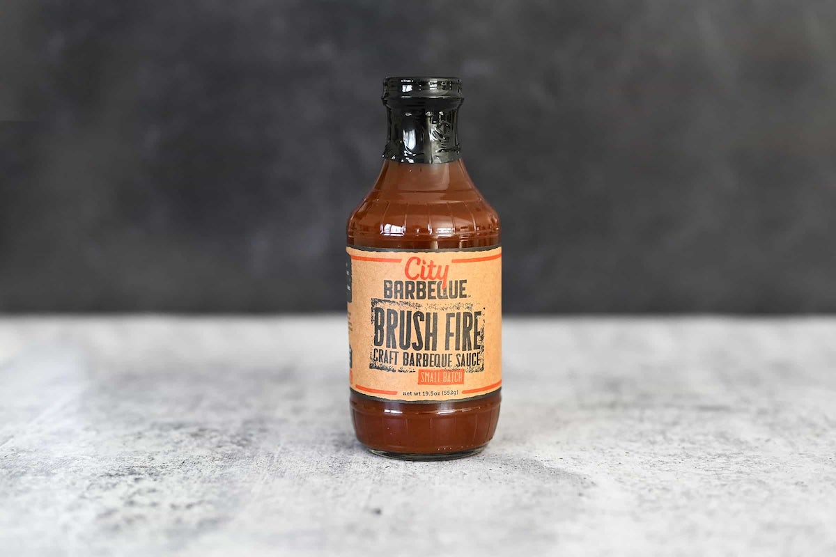 Order Bottle of Brush Fire Sauce food online from City Barbeque store, Garner on bringmethat.com