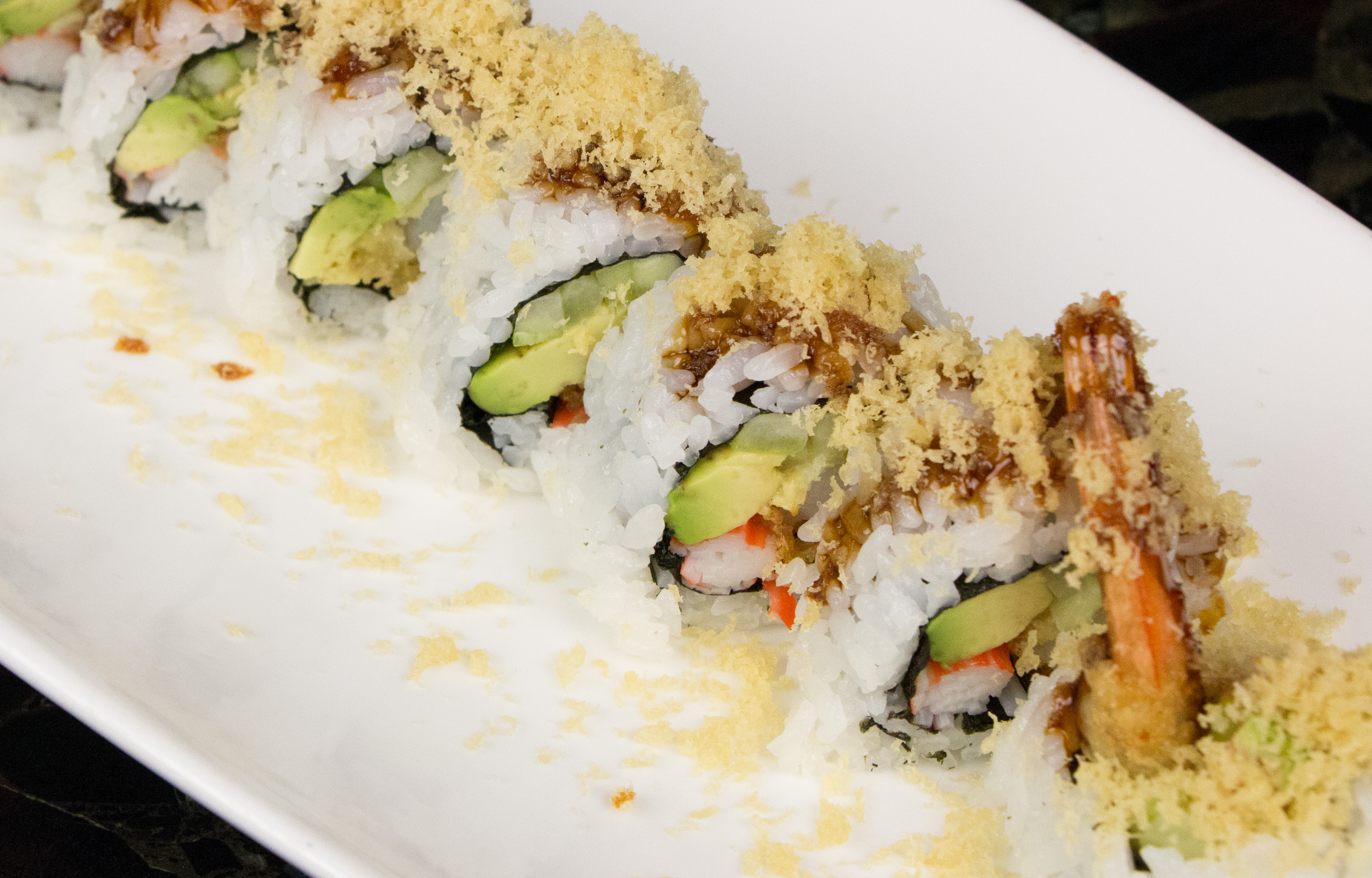 Order Crunch Sushi Roll food online from Genji Express store, Wynnewood on bringmethat.com