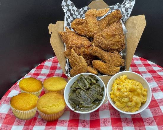 Order 16 pcs Bucket Family Meal food online from Keith Chicken N Waffles store, Daly City on bringmethat.com