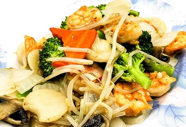 Order Shrimp Chop Suey food online from New Shanghai Restaurant store, Lake Forest on bringmethat.com