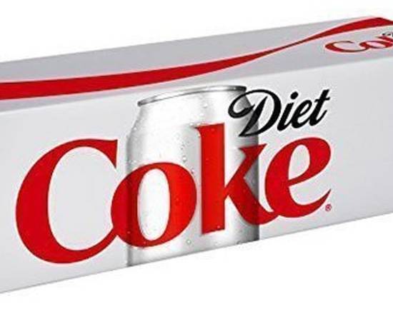 Order Diet-Coke 12 oz 12-Pack food online from Shell store, Pinole on bringmethat.com