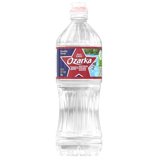 Order Ozarka 100% Spring Water Plastic Bottle, 23.7 OZ food online from CVS store, BRYAN on bringmethat.com