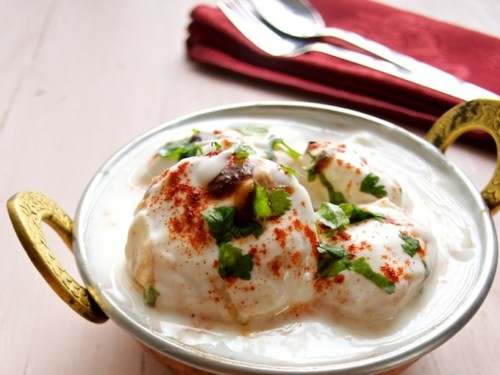Order Dahi Vada(2) food online from Cosmo Indian Cafe store, Lawrence on bringmethat.com