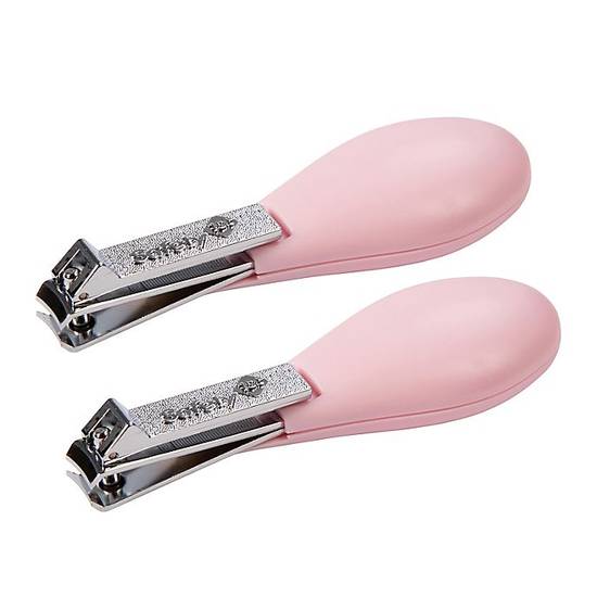 Order Safety 1st® Fold-up 2-Pack Nail Clippers in Pink food online from Bed Bath & Beyond store, Lancaster on bringmethat.com