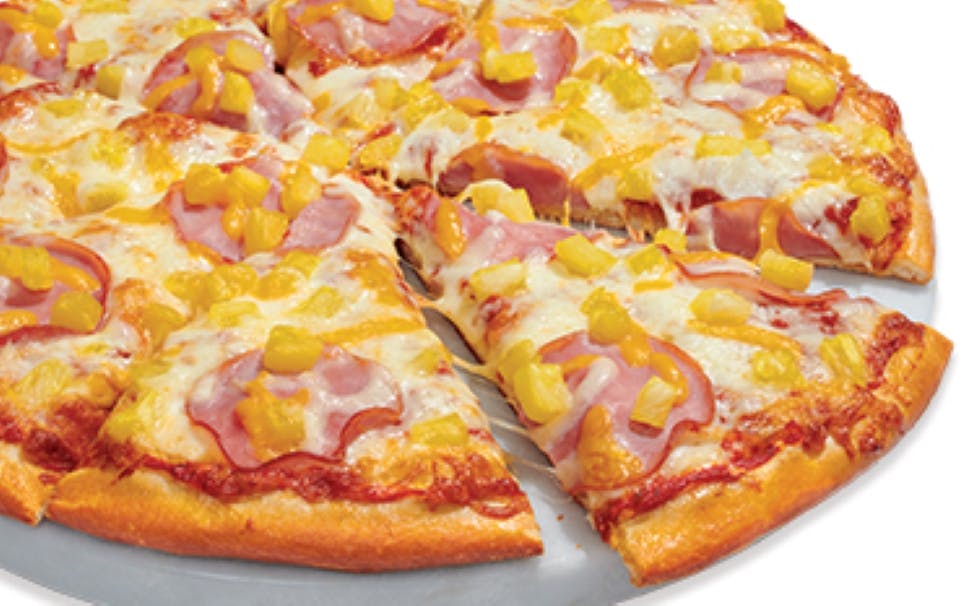 Order Hawaiian Pizza - Medium 12" food online from Papa Murphy's | Take 'n' Bake Pizza store, Roy on bringmethat.com