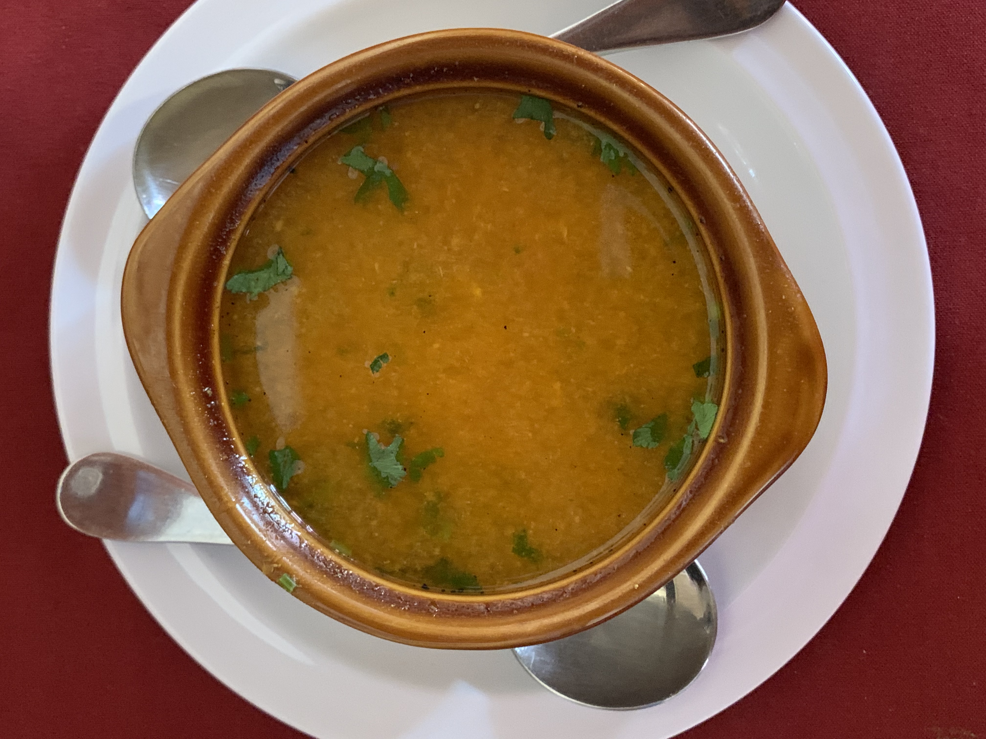 Order Chicken Soup food online from Tandoori of India store, Philadelphia on bringmethat.com