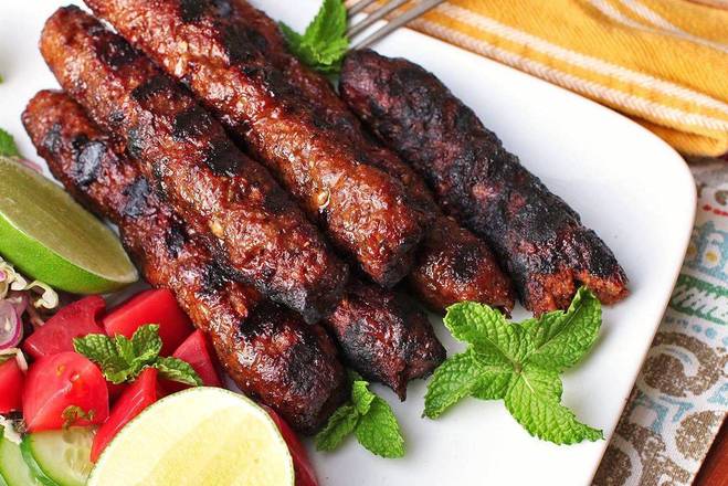Order Seekh Kabab Grill food online from Baisakhi Dhaba store, Topeka on bringmethat.com
