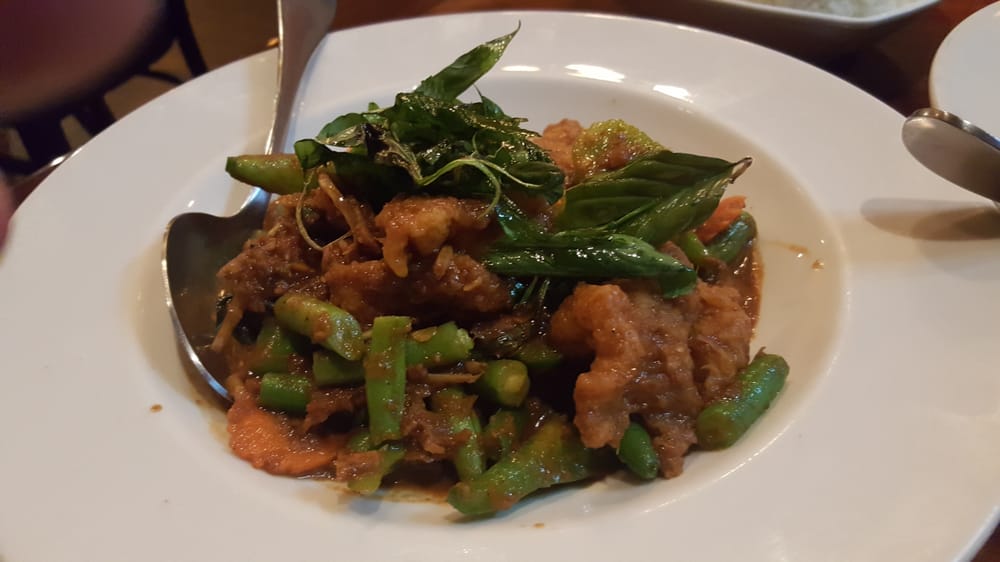 Order Spicy Catfish food online from Lucki Thai Restaurant store, Las Vegas on bringmethat.com