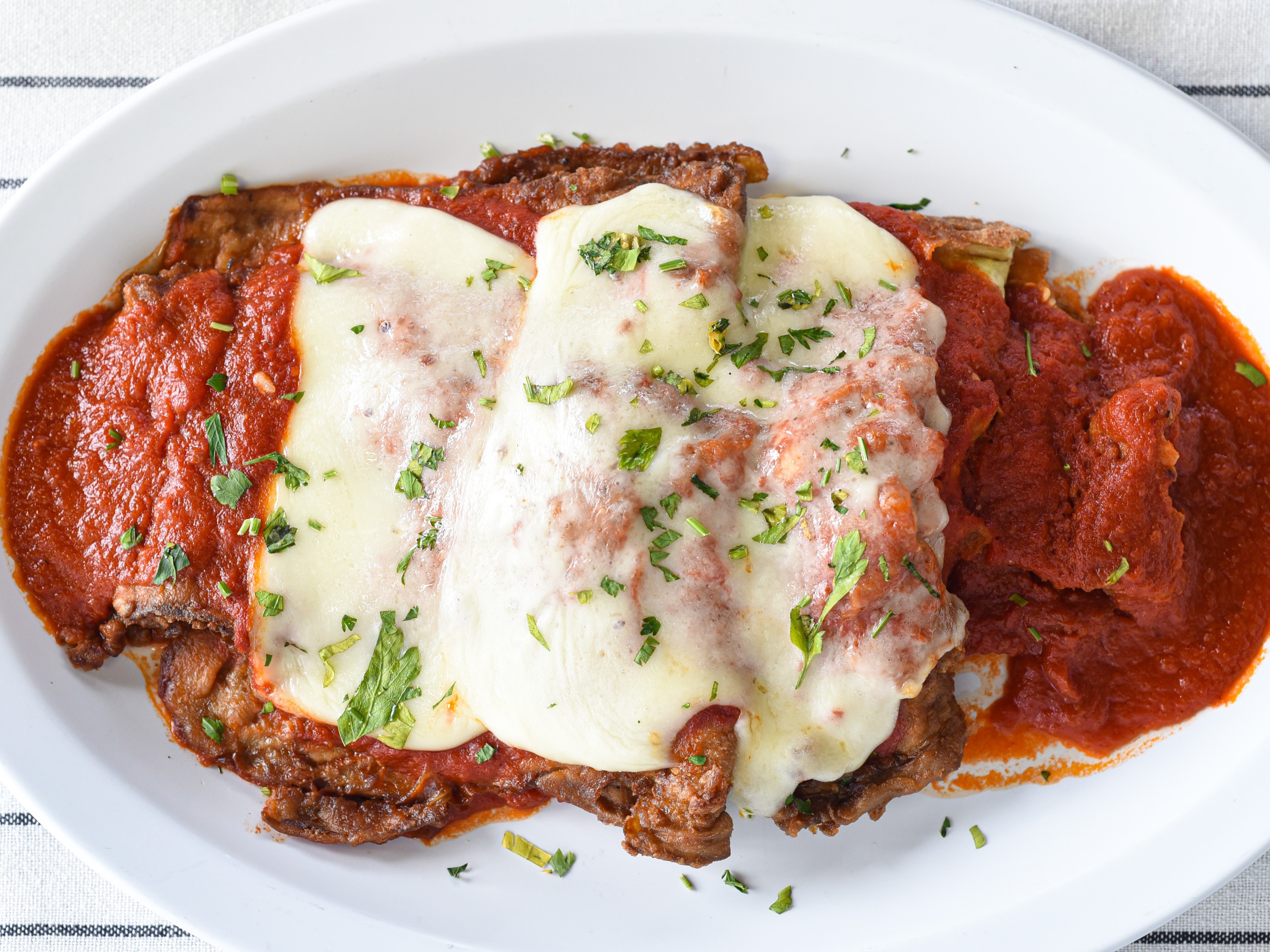 Order Eggplant Parmigiana food online from Westover Pizza store, Stamford on bringmethat.com