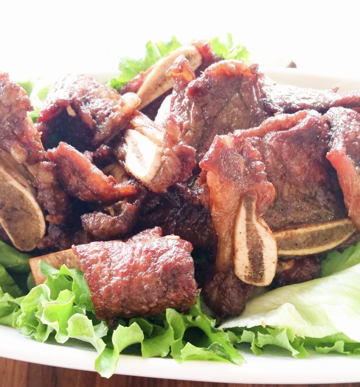 Order BBQ Short Ribs food online from Min Min Asian Cafe store, Chicago on bringmethat.com