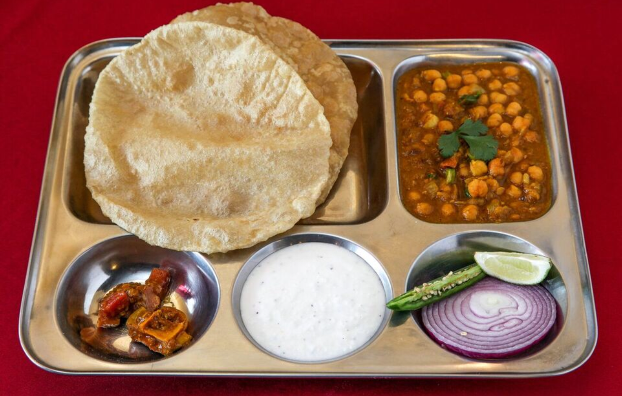 Order Puri Chole food online from Great Indian Cuisine store, Santa Clara on bringmethat.com