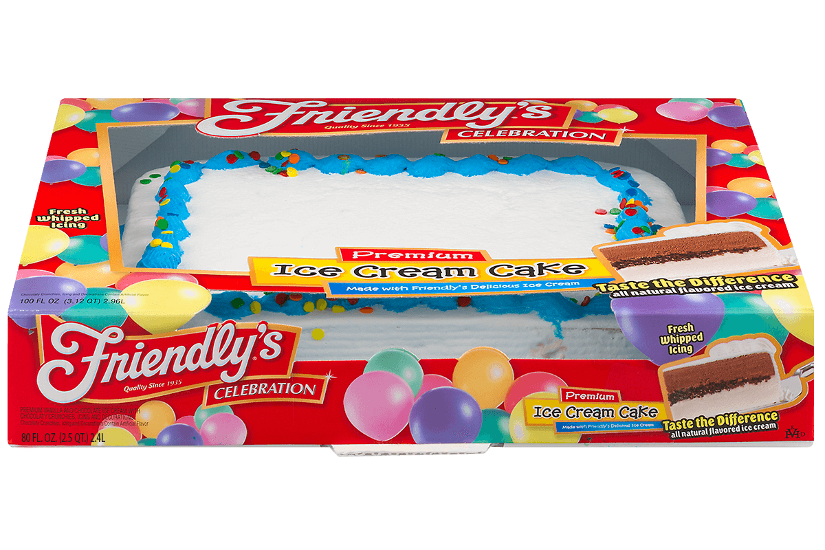 Order Ice Cream Cake: 80oz Sheet food online from Friendly's store, Nottingham on bringmethat.com