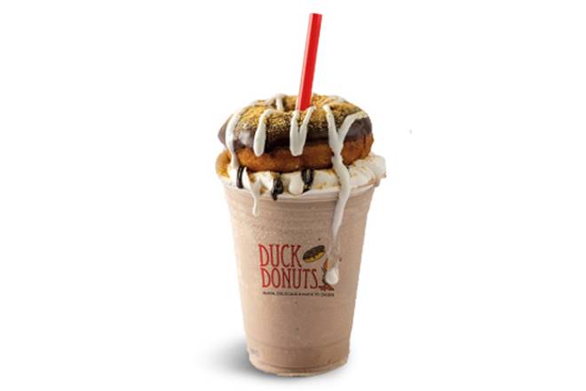 Order Donut-Topped Milkshake food online from Duck Donuts store, South Jordan on bringmethat.com