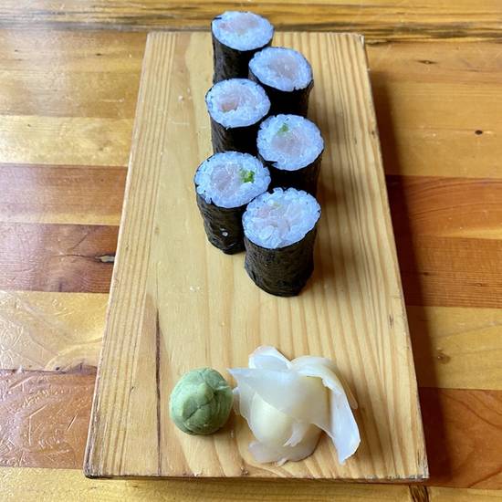 Order Yellowtail and Scallion Roll food online from Blufin Sushi store, Grosse Pointe Farms on bringmethat.com
