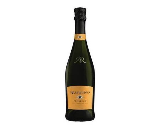 Order Ruffino Prosecco, 750mL sparkling wine (11.0% ABV) food online from Cold Spring Liquor store, Liberty Hill on bringmethat.com